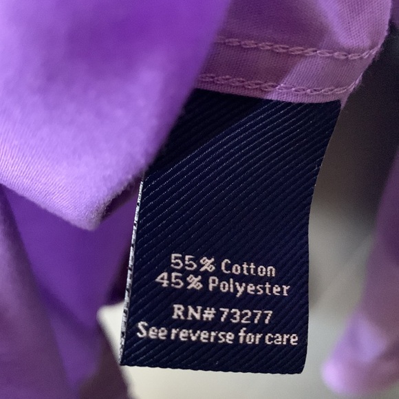 Croft & Barrow Men's Shirt 17 34/35 Purple - Picture 8 of 9
